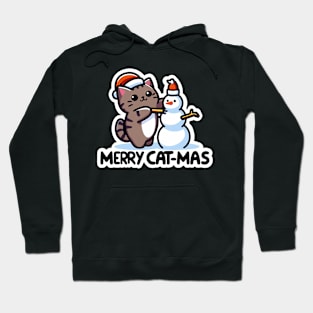 Merry Cat-Mas Hoodie